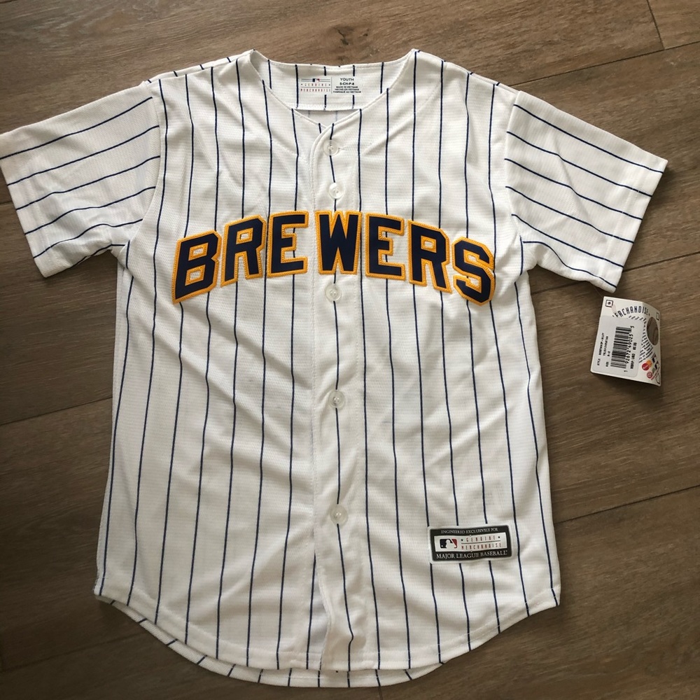 DICKS SPORTING GOODS BREWERS BASEBALL SHIRT